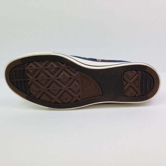 Converse CTAS HI Womens Sz 9.5 Mens Sz 7.5 Blue Purple Sneaker Shoes A02082F - Picture 8 of 13